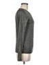 Ann Taylor Metallic Gray Pullover Sweater Size M - photo 4