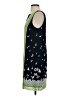 Max Studio 100% Polyester Graphic Green Casual Dress Size S - photo 5