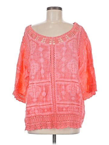 Democracy 3/4 Sleeve Blouse (view 1)