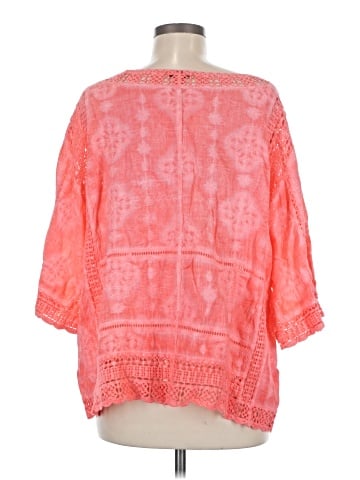 Democracy 3/4 Sleeve Blouse (view 2)