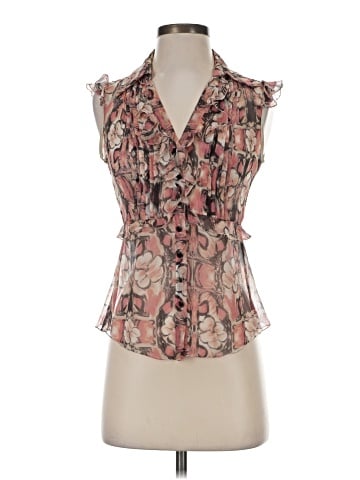 Etcetera Sleeveless Silk Top (view 1)