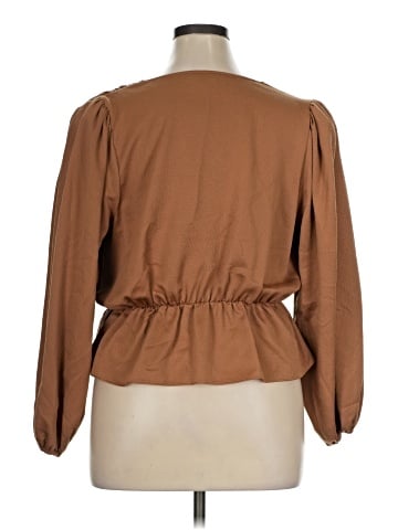 Express 3/4 Sleeve Blouse (view 2)