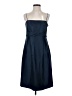 Ann Taylor Solid Blue Cocktail Dress Size 4 - photo 1