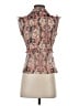 Etcetera Pink Sleeveless Silk Top Size 0 - photo 2