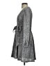 Donna Morgan 100% Polyester Tweed Silver Cocktail Dress Size 0 - photo 5