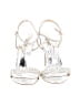 Badgley Mischka Silver Sandals Size 11 - photo 2