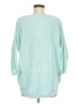 Express 100% Cotton Teal Pullover Sweater Size M - photo 2