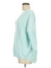 Express 100% Cotton Teal Pullover Sweater Size M - photo 5