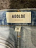AGOLDE 100% Cotton Blue Denim Shorts Size 29 waist - photo 3