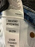 AGOLDE 100% Cotton Blue Denim Shorts Size 29 waist - photo 4