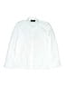 Rafael Solid White Long Sleeve Button-Down Shirt Size 12 - photo 1