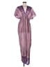 Topshop 100% Cotton Purple Casual Dress Size L - photo 1