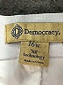 Democracy Solid Ivory Khaki Shorts Size 16 - photo 3