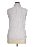 Universal Thread 100% Rayon Stripes Silver Sleeveless Button-Down Shirt Size XL - photo 2