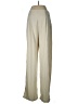 Shein 100% Polyester Solid Ivory Casual Pants Size M - photo 2