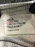 LEON & HARPER 100% Cotton Plaid Gray Pullover Sweater Size S - photo 7
