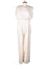 Unbranded 100% Polyester Solid Ivory Jumpsuit Size XL - photo 1
