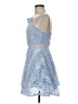 Entry 100% Polyester Blue Cocktail Dress Size M - photo 5