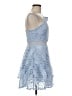 Entry 100% Polyester Blue Cocktail Dress Size M - photo 4