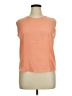 Karen Scott 100% Polyester Orange Sleeveless Top Size L - photo 1