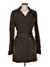 BCBGMAXAZRIA Brown Trenchcoat Size M - photo 1