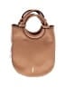 Thacker 100% Leather Tan Leather Satchel One size - photo 2