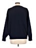 Pull&Bear Solid Blue Pullover Sweater Size L - photo 2