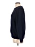 Pull&Bear Solid Blue Pullover Sweater Size L - photo 5