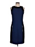 MICHAEL Michael Kors Color Block Blue Cocktail Dress Size M - photo 1
