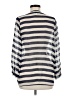 Joie 100% Silk Stripes Silver Blouse Size M - photo 2