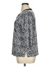 Cathy Daniels Silver 3/4 Sleeve Blouse Size XL - photo 5