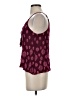 LUQ Burgundy Sleeveless Blouse Size S - photo 5