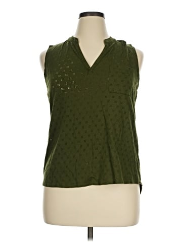Liz Claiborne Sleeveless T-Shirt (view 1)