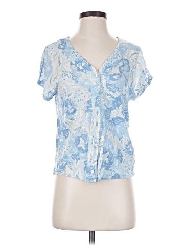 Sigrid Olsen Short Sleeve Blouse (view 1)