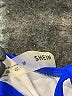 Shein Solid Blue Swimsuit Top Size M - photo 3