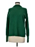 Tahari Solid Green Turtleneck Sweater Size M - photo 1