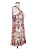 Aqua 100% Polyester Paisley Purple Cocktail Dress Size M - photo 4