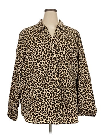 Ashley Stewart Long Sleeve Blouse (view 1)