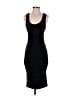 Venus Solid Black Cocktail Dress Size S - photo 1