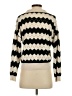 Assorted Brands Chevron-herringbone Ivory Pullover Sweater Size 4 - photo 2