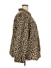 Ashley Stewart Animal Print Brown Long Sleeve Blouse Size 28 - photo 4