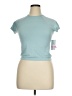 Athleta Teal Short Sleeve Turtleneck Size 16 - photo 1