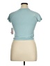 Athleta Teal Short Sleeve Turtleneck Size 16 - photo 2