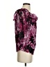St. John Purple 3/4 Sleeve Blouse Size 4 - photo 4