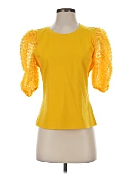 Flat White Short Sleeve Top