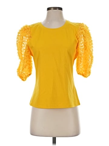 Flat White Short Sleeve Top (view 1)