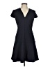 Tory Burch Solid Black Casual Dress Size M - photo 1
