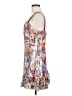 Aqua 100% Polyester Paisley Purple Cocktail Dress Size M - photo 5