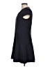 Tory Burch Solid Black Casual Dress Size M - photo 5