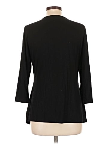 White House Black Market 3/4 Sleeve T-Shirt (view 2)